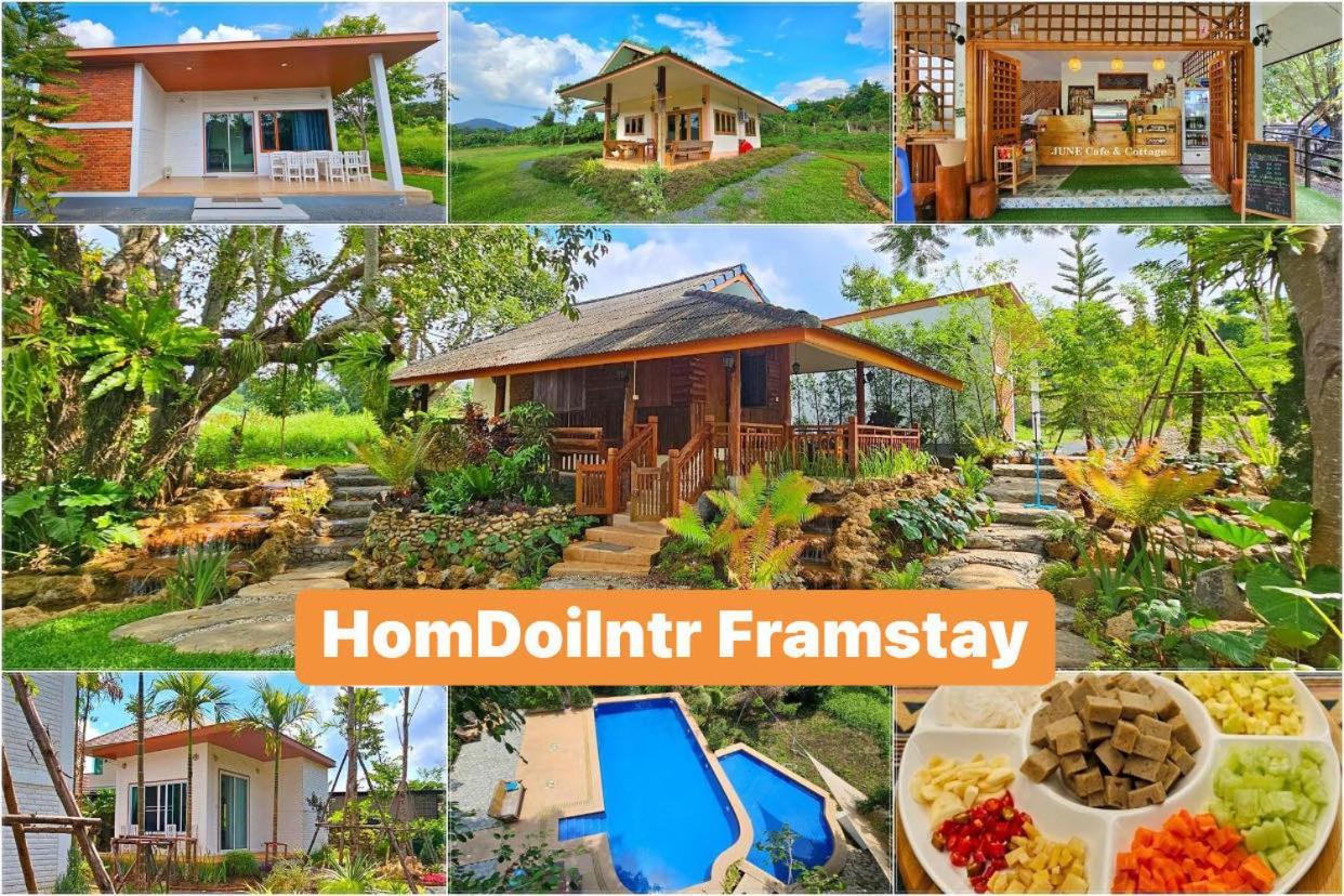 Homdoiintr Farmstay ฮ่อมดอยอินทร์ ฟาร์มสเตย์ Ban Huai Kaeo Exterior photo